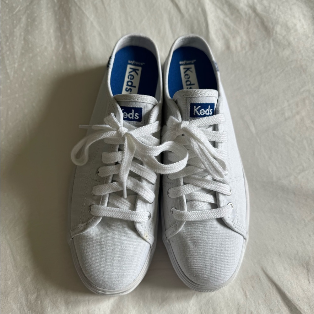 Keds White Canvas Sneakers